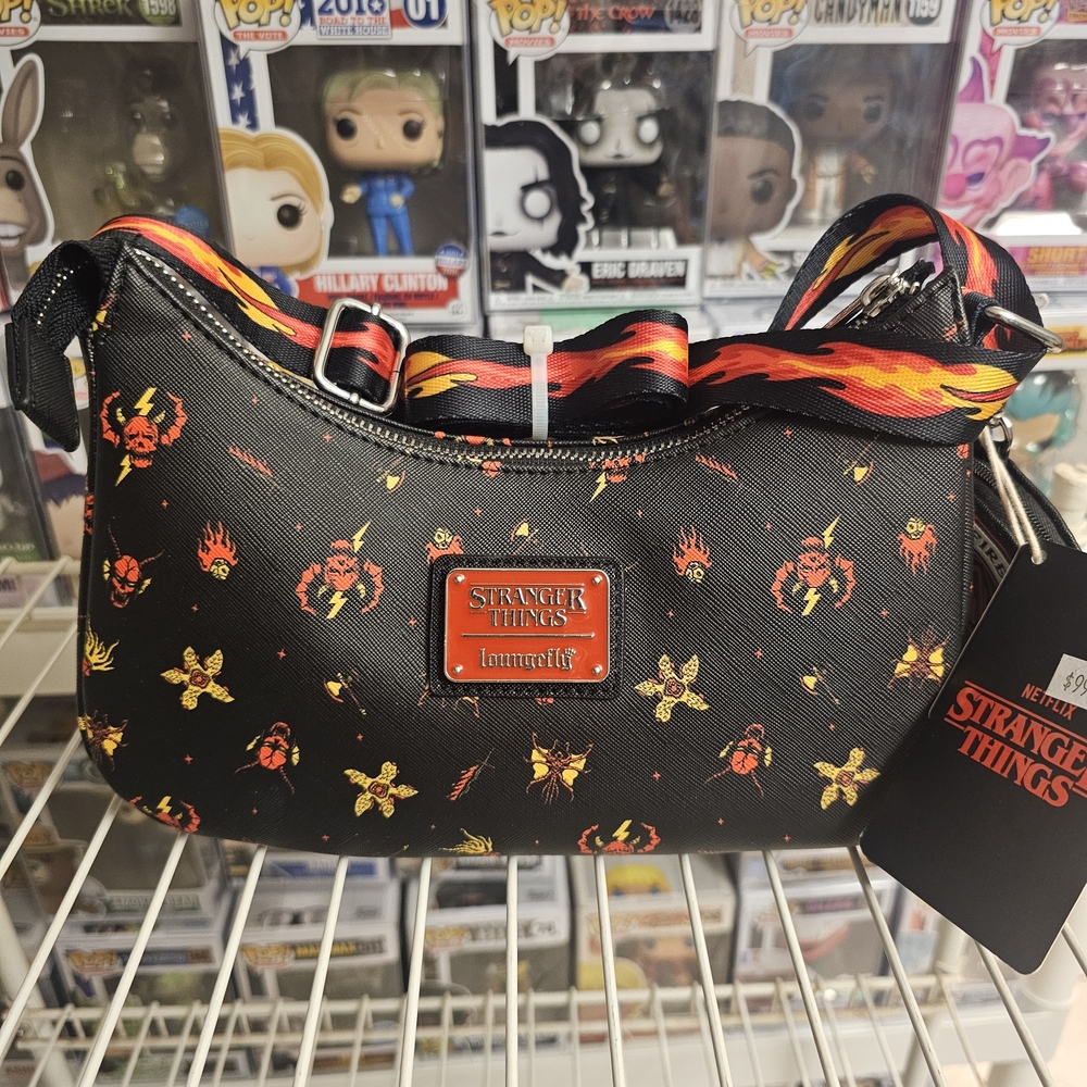 Hellfire Club Black and Red Loungefly Handbag - Picture 3 of 4